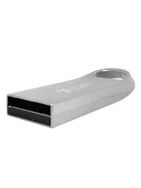 MEMORIA USB STYLOS ST500 16GB USB 2.0 PLATA