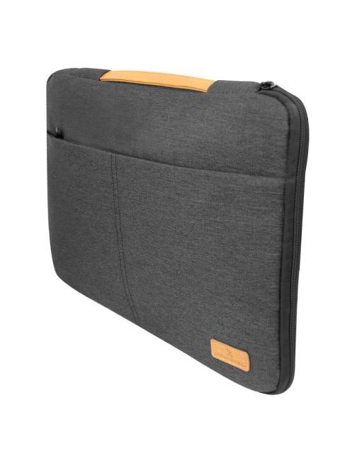 PERFECT CHOICE FUNDA DE POLIESTER PC-084136 PARA LAPTOP 15.6 GRIS