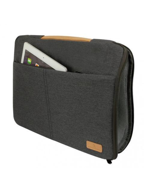 PERFECT CHOICE FUNDA DE POLIESTER PC-084136 PARA LAPTOP 15.6 GRIS