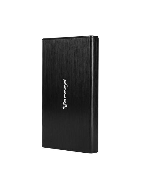 VORAGO GABINETE DE DISCO DURO HDD-202 2.5 SATA USB-C 3.1 NEGRO