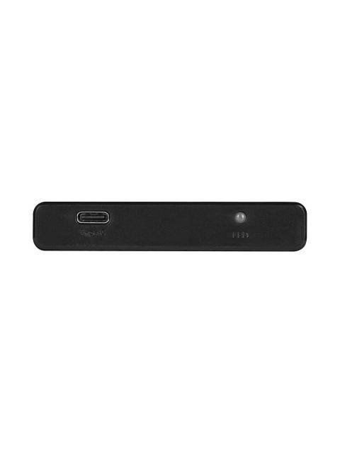 VORAGO GABINETE DE DISCO DURO HDD-202 2.5 SATA USB-C 3.1 NEGRO