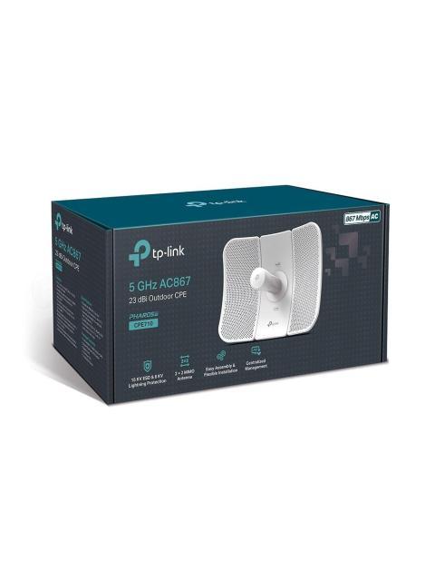ACCESS POINT TP-LINK CPE710 867 MBIT-S 1X RJ-45 5GHZ ANTENA INTEGRADA DE 23DBI