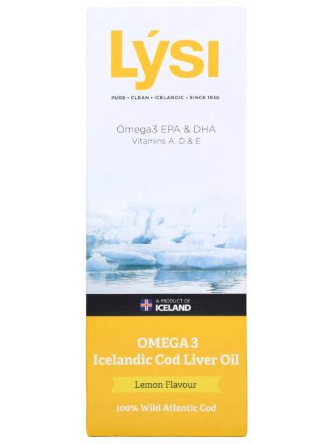 ACEITE DE HIGADO BACALAO LIMON 240 ML LYSI