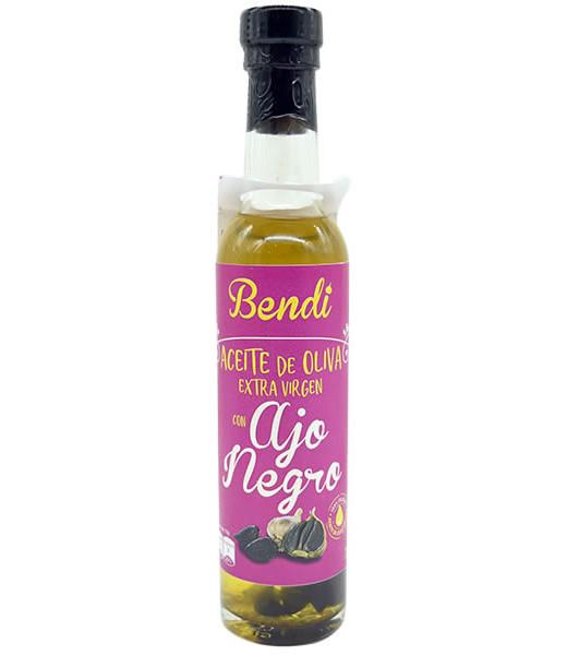 ACEITE DE OLIVA EXTRA VIRGEN CON AJO NEGRO 250 ML BENDI