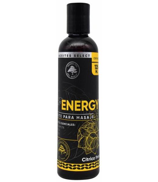 ACEITE PARA MASAJE ENERGY 125 ML DEL ROBLE