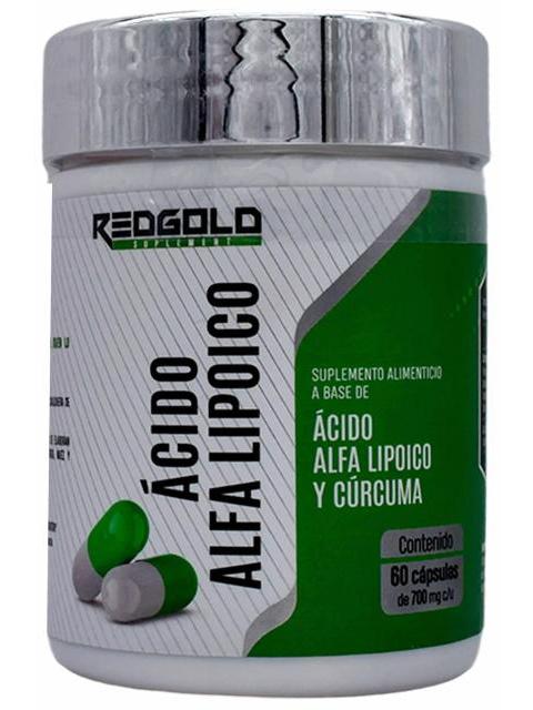 ACIDO ALFA LIPOICO 60 CAP REDGOLD