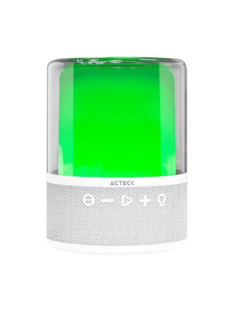 ACTECK BOCINA PORTATIL GLEE PURE AP50 BLUETOOTH INALAMBRICO 40W RMS USB-C BLANCO