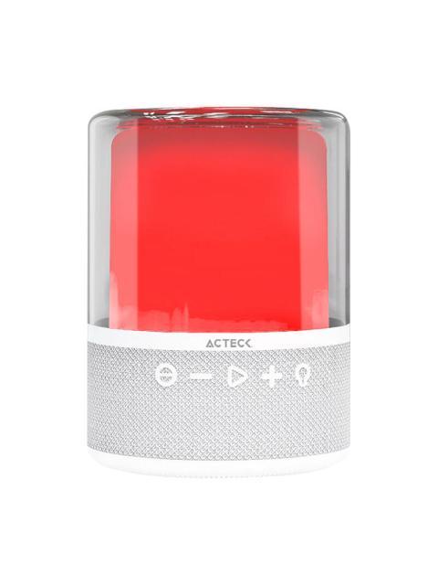 ACTECK BOCINA PORTATIL GLEE PURE AP50 BLUETOOTH INALAMBRICO 40W RMS USB-C BLANCO