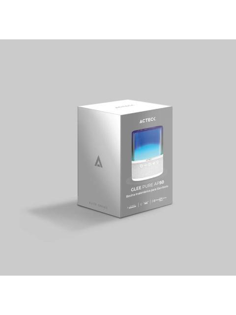 ACTECK BOCINA PORTATIL GLEE PURE AP50 BLUETOOTH INALAMBRICO 40W RMS USB-C BLANCO