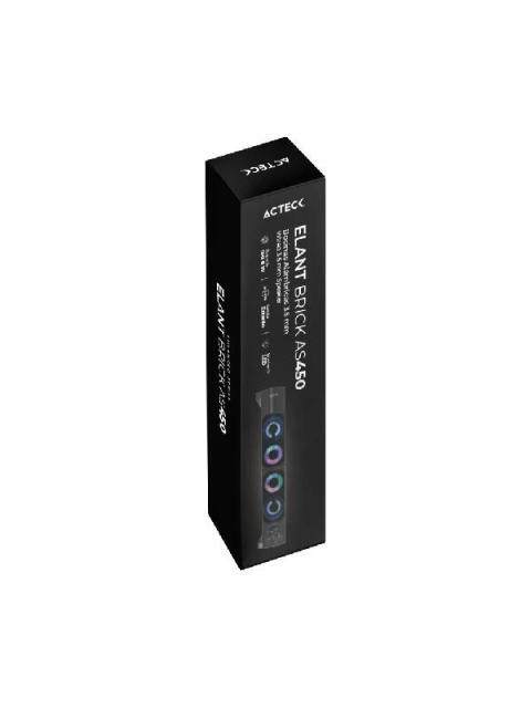 ACTECK BOCINAS ELANT BRICK ALAMBRICO 3W RMS 3.5MM NEGRO