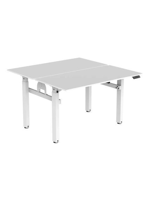 ACTECK ESCRITORIO ELECTRICO DOBLE AJUSTABLE ERGO DESK V2 ED727 BLANCO