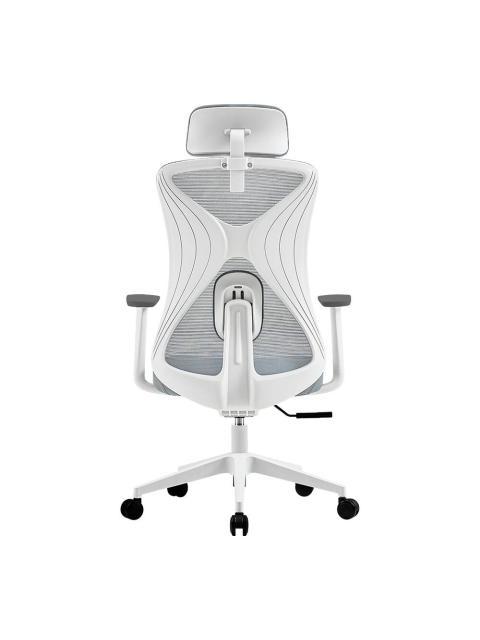 ACTECK SILLA EJECUTIVA FLOE PRO EC737 RESPALDO DE MALLA REPOSABRAZOS BLANCO