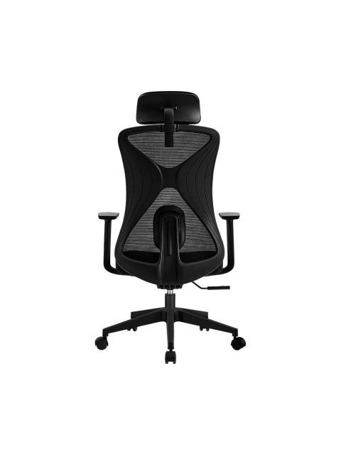 ACTECK SILLA EJECUTIVA FLOE PRO EC737 RESPALDO DE MALLA REPOSABRAZOS NEGRO