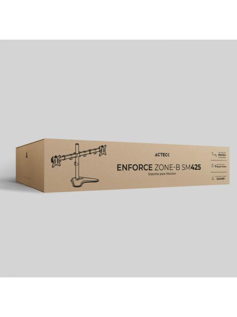 ACTECK SOPORTE DE ESCRITORIO PARA 2 MONITORES 17 - 32 HASTA 18KG