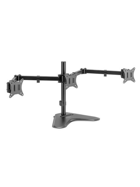 ACTECK SOPORTE DE ESCRITORIO PARA 3 MONITORES 17 - 27 HASTA 21KG