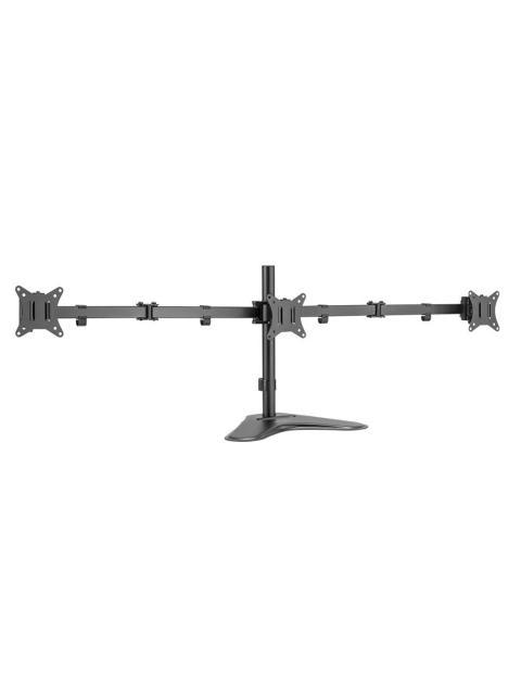 ACTECK SOPORTE DE ESCRITORIO PARA 3 MONITORES 17 - 27 HASTA 21KG