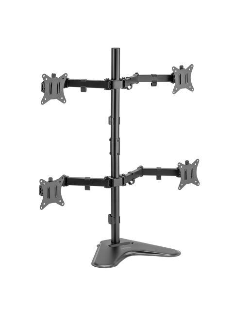 ACTECK SOPORTE DE ESCRITORIO PARA 4 MONITORES 17 - 32 HASTA 36.3KG