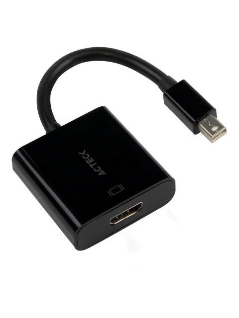 ACTECK ADAPTADOR MINI DISPLAYPORT MACHO - HDMI HEMBRA NEGRO