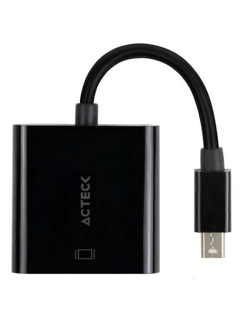 ACTECK ADAPTADOR MINI DISPLAYPORT MACHO - HDMI HEMBRA NEGRO