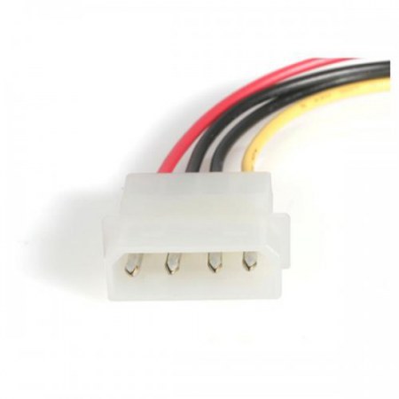 STARTECH  CABLE SAS 29-PIN - SATA CON ALIMENTACION LP4 ROJO