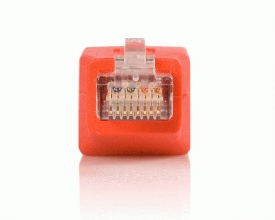 STARTECH  JACK CATEGORIA 6 - CROSSOVER ETHERNET ROJO