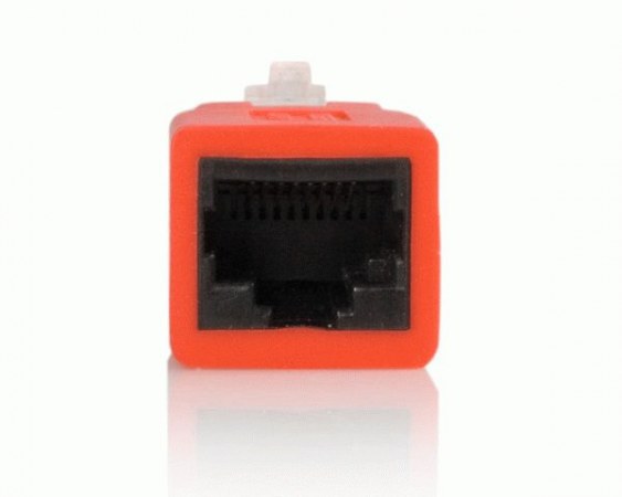 STARTECH  JACK CATEGORIA 6 - CROSSOVER ETHERNET ROJO