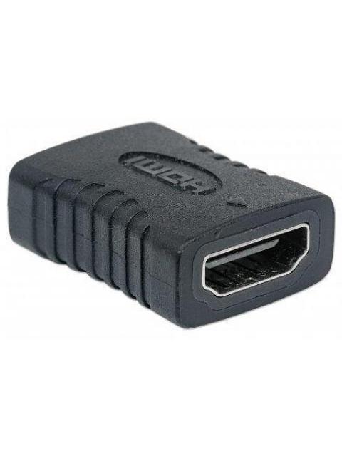 MANHATTAN COPLE HDMI A HEMBRA - HDMI A HEMBRA CONEXION RECTA NEGRO