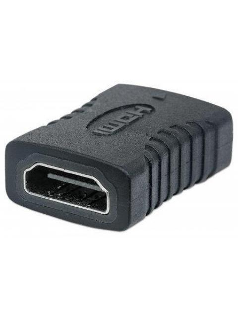 MANHATTAN COPLE HDMI A HEMBRA - HDMI A HEMBRA CONEXION RECTA NEGRO