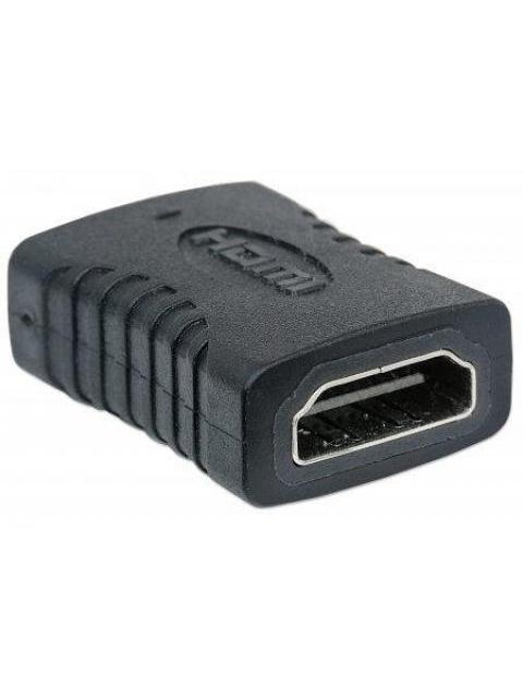MANHATTAN COPLE HDMI A HEMBRA - HDMI A HEMBRA CONEXION RECTA NEGRO