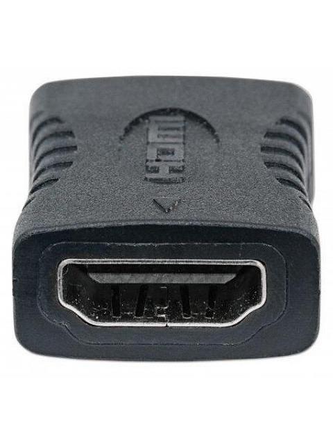 MANHATTAN COPLE HDMI A HEMBRA - HDMI A HEMBRA CONEXION RECTA NEGRO