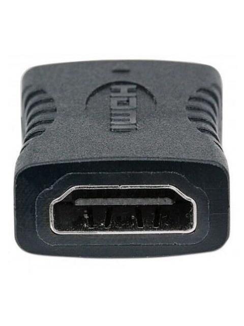 MANHATTAN COPLE HDMI A HEMBRA - HDMI A HEMBRA CONEXION RECTA NEGRO