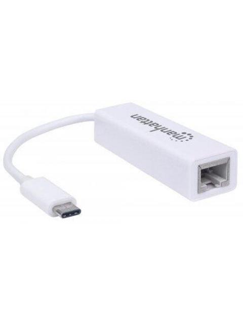 MANHATTAN TARJETA DE RED 507585 DE 1 PUERTO 100MBIT-S USB-C