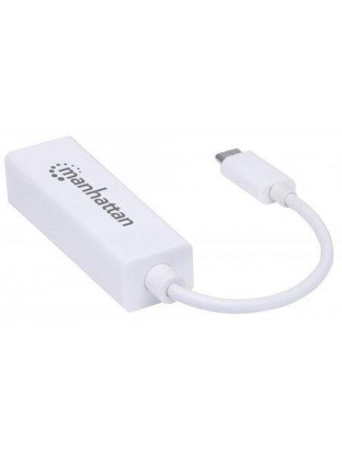 MANHATTAN TARJETA DE RED 507585 DE 1 PUERTO 100MBIT-S USB-C