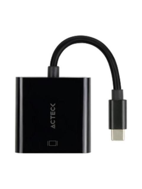 ADAPTADOR DE VIDEO ACTECK SHIFT PLUS AV415 USB-C - VGA
