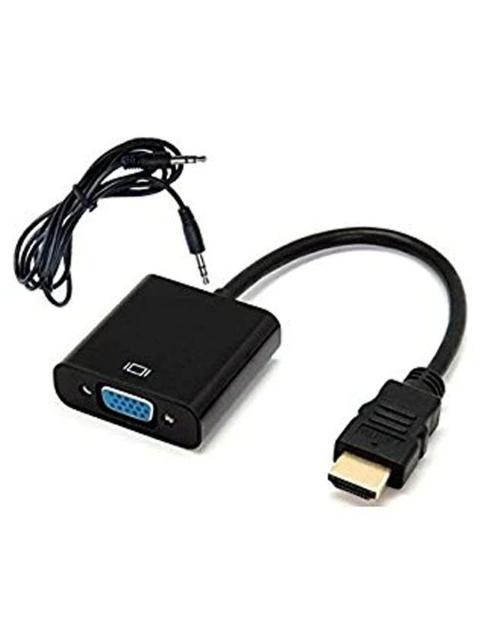 ADAPTADOR HDMI A VGA BROBOTIX NEGRO 110964N