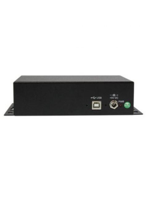 STARTECH  HUB ADAPTADOR USB 2.0 A 8 PUERTOS SERIALES PARA MONTAJE EN PARED RIEL DIN