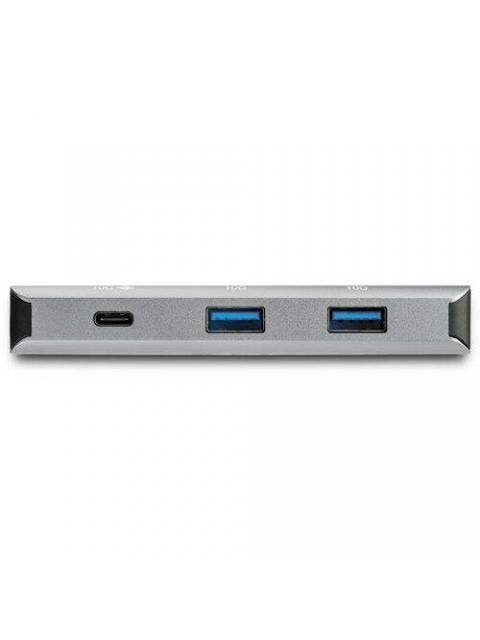 STARTECH  HUB USB-C MACHO - 3X USB- 1X USB-C HEMBRA 10.000MBIT-S GRIS