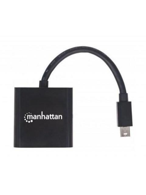 MANHATTAN ADAPTADOR MINI DISPLAYPORT 1.2 MACHO - HDMI HEMBRA 4K 60HZ NEGRO