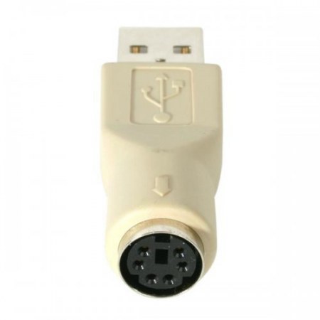 STARTECH  ADAPTADOR MOUSE USB A MACHO - PS-2 HEMBRA VERDE