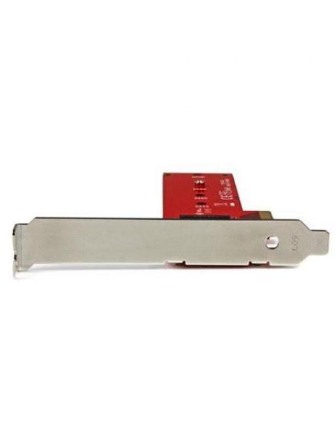 STARTECH  TARJETA PCI EXPRESS X4 M.2 PARA SSD ROJO