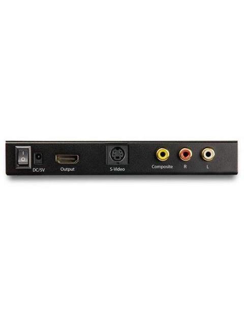STARTECH  ADAPTADOR S-VIDEO - HDMI CON AUDIO NEGRO