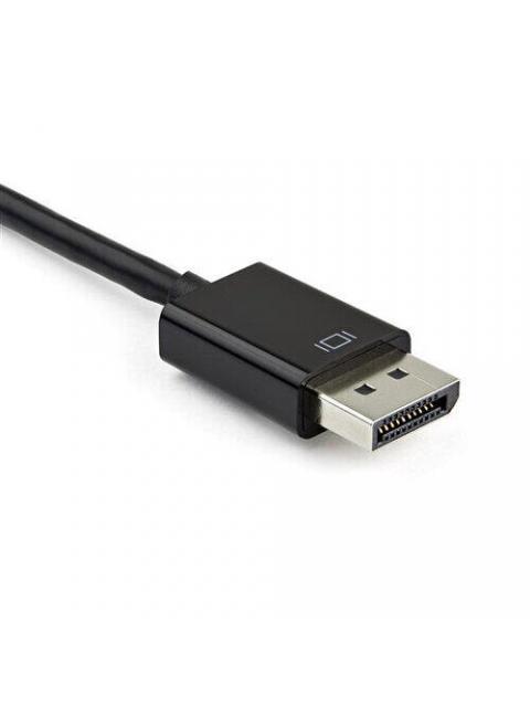 STARTECH  ADAPTADOR DISPLAYPORT 1.2 MACHO - HDMI-VGA HEMBRA 4K 60HZ NEGRO
