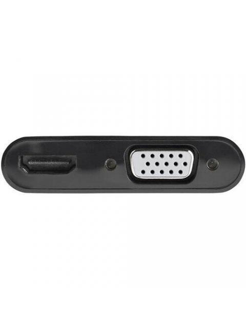 STARTECH  ADAPTADOR DISPLAYPORT 1.2 MACHO - HDMI-VGA HEMBRA 4K 60HZ NEGRO