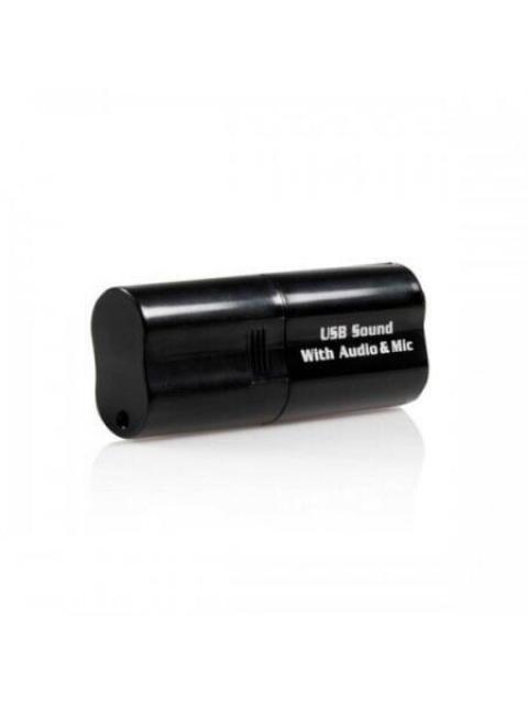 STARTECH  ICUSBAUDIOB ADAPTADOR DE AUDIO USB A - 2X 3.5MM NEGRO