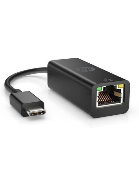 HP ADAPTADOR USB C MACHO - RJ-45 HEMBRA NEGRO