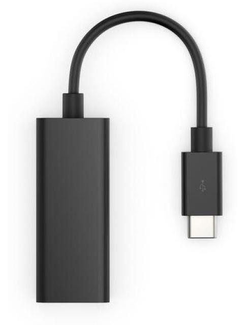 HP ADAPTADOR USB C MACHO - RJ-45 HEMBRA NEGRO