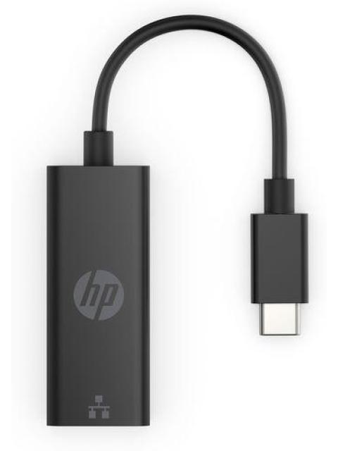 HP ADAPTADOR USB C MACHO - RJ-45 HEMBRA NEGRO