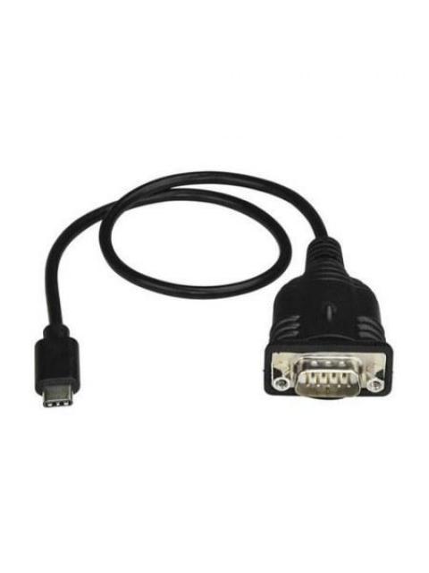 STARTECH  CABLE USB TIPO C MACHO - SERIAL DB9 MACHO 40CM NEGRO