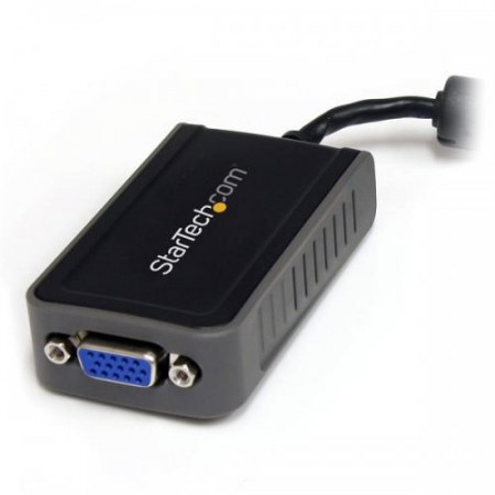 STARTECH  USB2VGAE2 ADAPTADOR DE VIDEO EXTERNO USB A VGA TARJETA DE VIDEO EXTERNA CABLE 1440 X 900 PIXELES