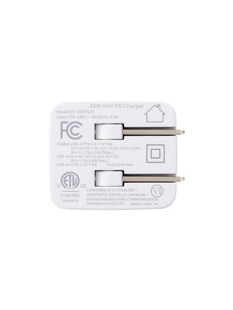 ADATA CARGADOR DE PARED CHARGERU 35W 9V 1 X USB-A 1 X USB-C